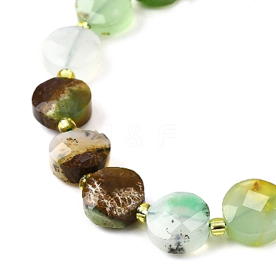 Natural Serpentine Beads Strands G-B094-A33-01-1