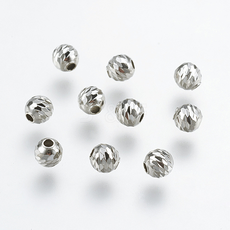 925 Sterling Silver Beads X-STER-K037-039A-1
