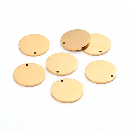 Ion Plating(IP) 304 Stainless Steel Charms STAS-I141-03C-G-1