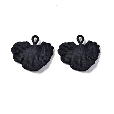 Spray Painted Alloy Pendants PALLOY-T077-118A-RS-1