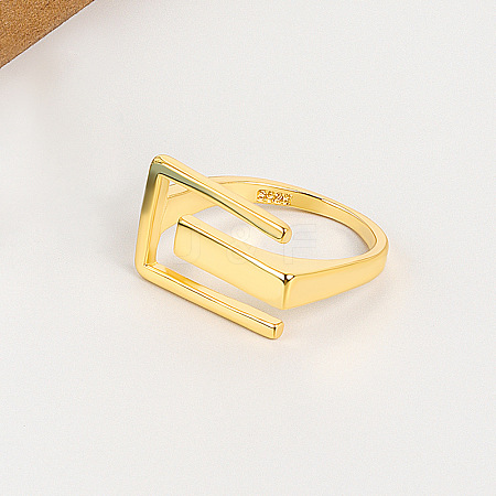 Adjustable Brass Cuff Rings for Women FS-WG2874A-02-1
