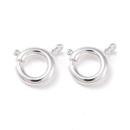 Eco-friendly Brass Spring Ring Clasps LS-KK-D082-01B-S-1