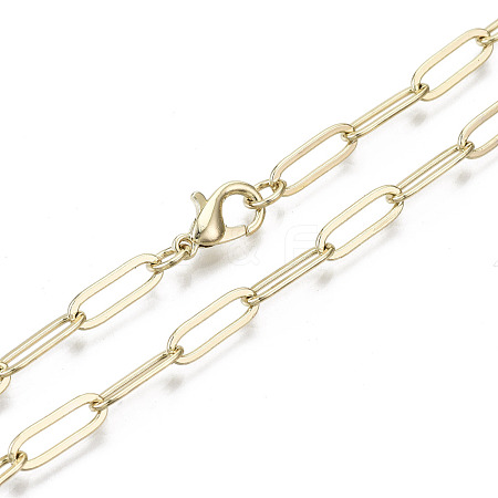 Brass Paperclip Chains MAK-S072-12A-KC-1