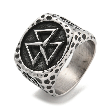 304 Stainless Steel Ring RJEW-B055-04AS-12-1