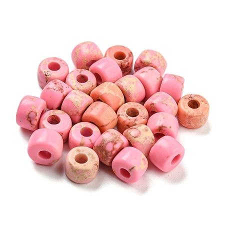 Synthetic Imperial Jasper Dyed Beads LS-G-G003-A07-1