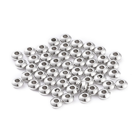 304 Stainless Steel Spacer Beads STAS-E460-09P-A01-1