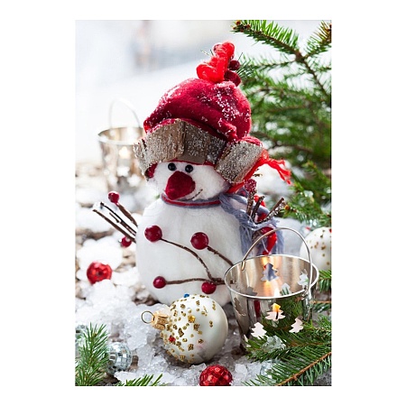 Christmas Snowman DIY Diamond Painting Kit PW-WGE6257-01-1