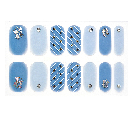 Full Cover Nombre Nail Stickers MRMJ-S060-ZX3404-1