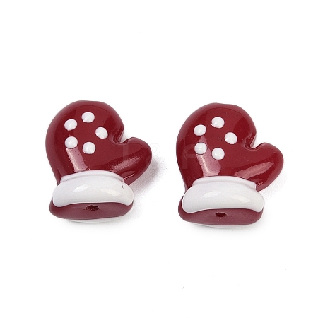 Baking Paint Glass Enamel Beads LAMP-R004-07A-1
