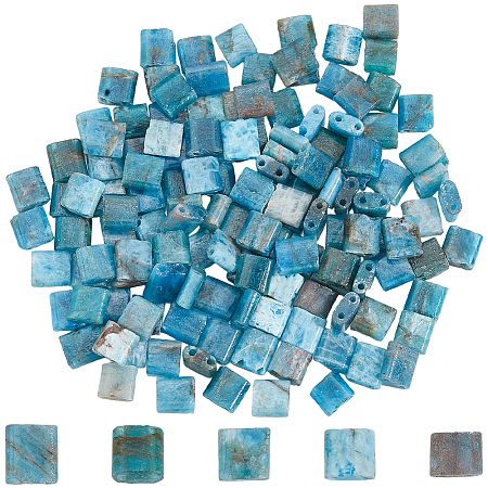 2 Strands Natural Apatite Beads Strands G-SC0003-71-1