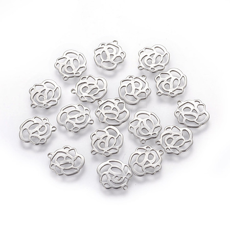 Tarnish Resistant 201 Stainless Steel Charms STAS-G189-37P-1