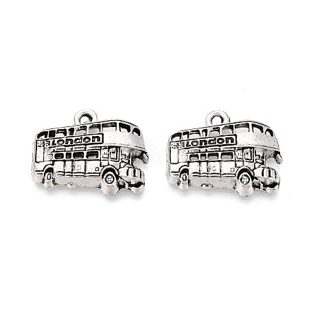 Tibetan Style Alloy Pendants TIBE-N014-06AS-1