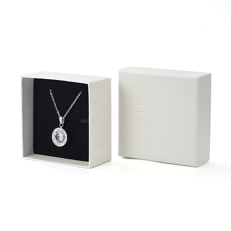 Cardboard Gift Box Jewelry Set Boxes CBOX-F004-01B-1