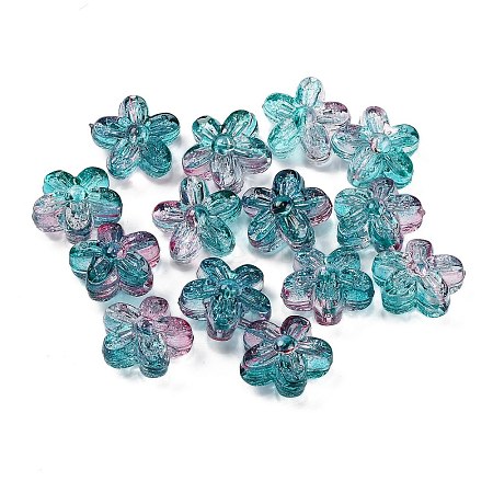 602Pcs Transparent Acrylic Beads MACR-K359-13-1