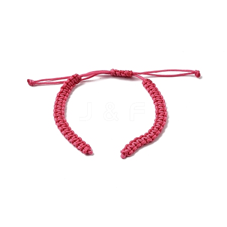 Braided Nylon Cord Bracelet Making AJEW-CJ0001-83-1