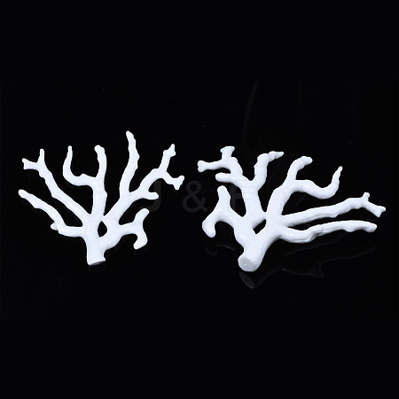Opaque Acrylic Pendants OACR-N131-010B-A04-1