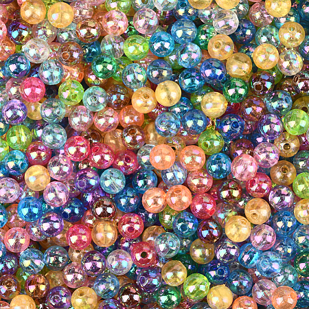 Eco-Friendly Transparent Acrylic Beads OACR-PA0001-30A-01-1
