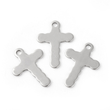 Tarnish Resistant 304 Stainless Steel Pendants STAS-F192-071P-1