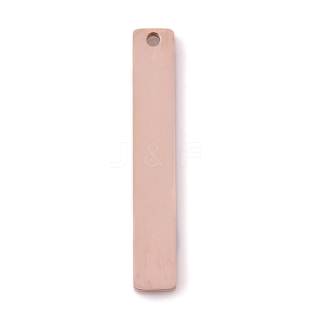 304 Stainless Steel Pendants STAS-P245-46RG-1