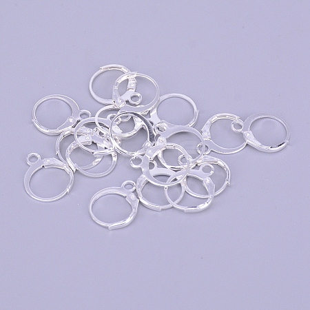 Brass Leverback Earring Findings KS-TAC0003-12S-1