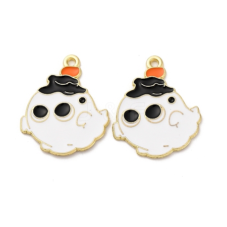 Halloween Alloy Enamel Pendants LS-STAS-I354-01G-C02-1