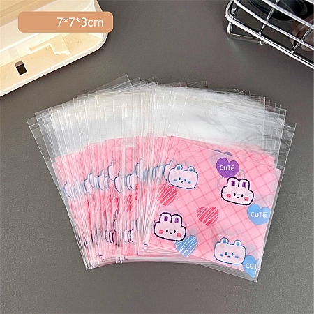 Cute Cartoon Self-adhesive Bag for Baking Sweets Packing Bags PW-WG8D9F1-03-1