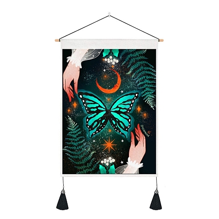 Polyester Wall Hanging Tapestry PW-WG30096-04-1