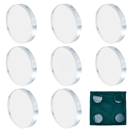 Glass Fabric Pattern Weights AJEW-WH0314-945A-1