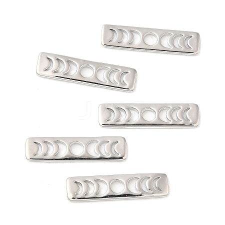 Brass Moon Phase Bar Links KK-H756-01P-1