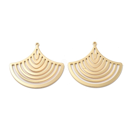 Brass Pendants KK-V003-13-1