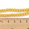 Electroplated Synthetic Non-magnetic Hematite Beads Strands G-C136-D01-03-4