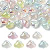 35Pcs 7 Colors Transparent Acrylic Beads MACR-CJ0002-43-1