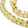 Electroplate Glass Beads X-EGLA-L018-B-AB06-3