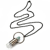 304 Stainless Steel Openable Perfume Bottle Pendant Necklaces NJEW-I239-04B-2