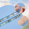   2 Strands 2 Styles Natural Flower Amazonite Beads Strands G-PH0002-31-4