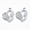 UV Plated Alloy Pendants X-PALLOY-S181-018-RS-1