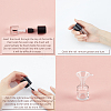 Transparent Glass Nail Polish Empty Bottle MRMJ-BC0002-52-6