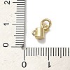 Golden Brass Charms LS-KK-H493-01G-14-3