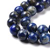 Natural Lapis Lazuli Beads Strands X-G-J396-8mm-3