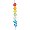 Star Iron Colorful Chandelier Decor Hanging Prism Ornaments HJEW-P012-03P-4