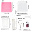 DIY Mp3 Player Shape Keychai Making Kits DIY-OC0003-64-3