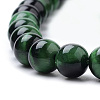 Natural Tiger Eye Beads Strands G-S259-03C-8mm-3
