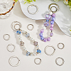 30Pcs 3 Styles Iron Split Rings IFIN-SP0001-19P-4