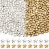 500Pcs 2 Colors CCB Plastic Beads CCB-YW0001-65-1