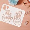 Large Plastic Reusable Drawing Painting Stencils Templates DIY-WH0202-452-3