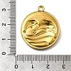 304 Stainless Steel Enamel Pendants STAS-Z163-21G-03-3