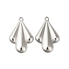 Non-Tarnish 304 Stainless Steel Pendants LS-STAS-L268-003P-1