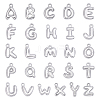 26Pcs 26 Styles Brass Charms KK-WR0001-93-1