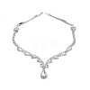 Alloy Rhinestone Hair Chain LS-OHAR-M044-01S-1