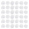 CRASPIRE 40Pcs Polyester Fabric Flowers FIND-CP0001-07A-1